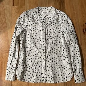 BUTTON DOWN BLOUSE BY and THOUGHT